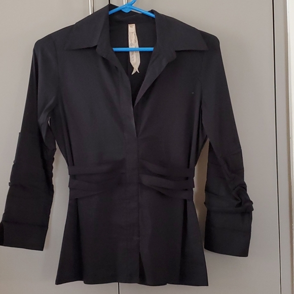 Bailey 44 XS black stretchy top - Picture 1 of 7